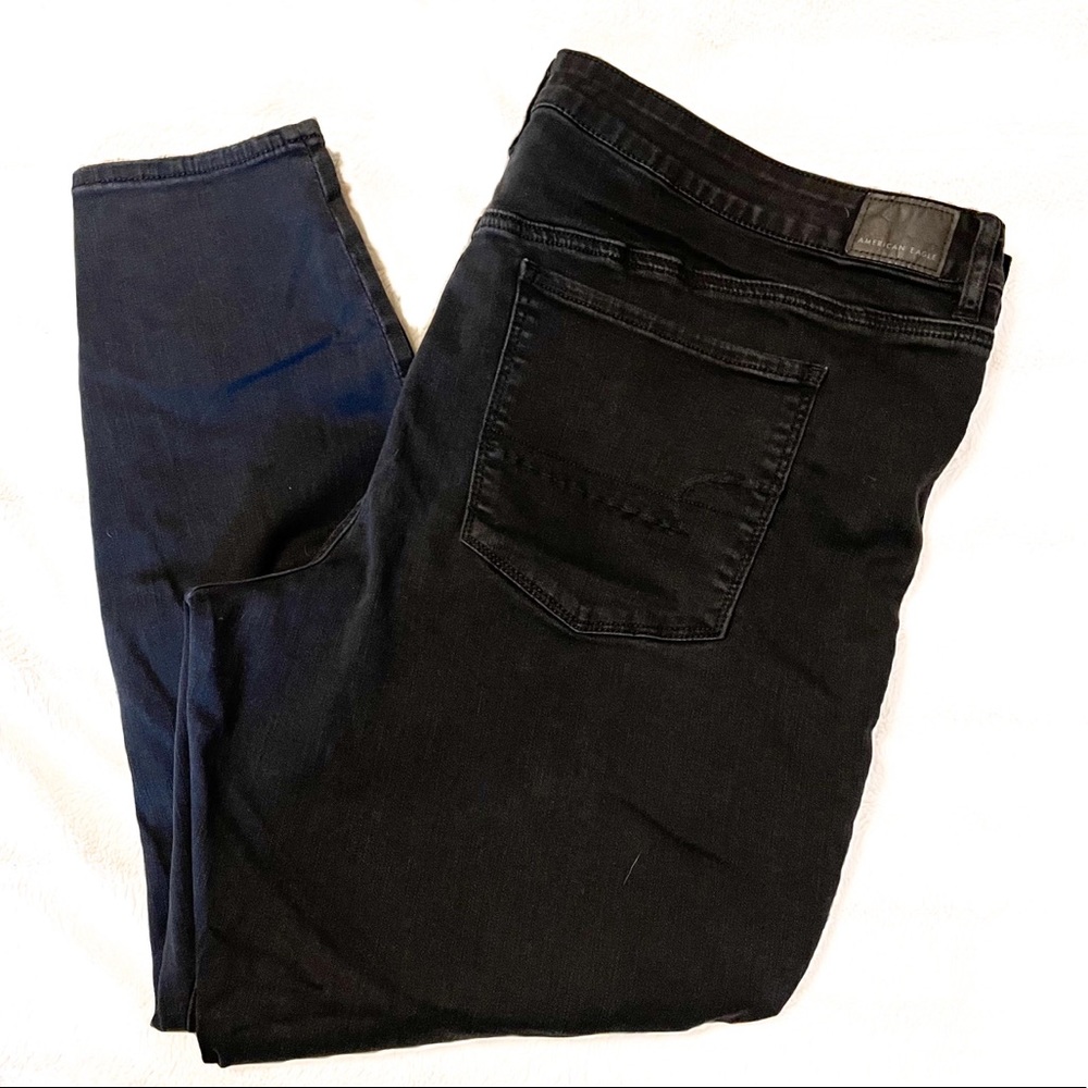 Black jeggings